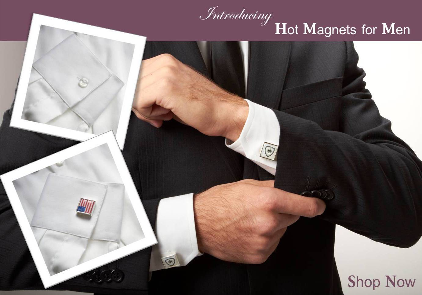 magnetic cufflinks